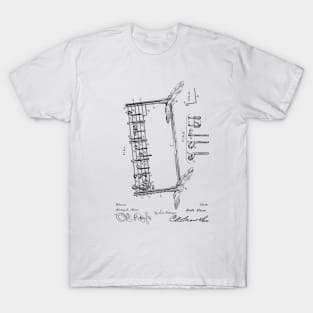 Device for Teaching Music Vintage Patent Hand Drawing T-Shirt
